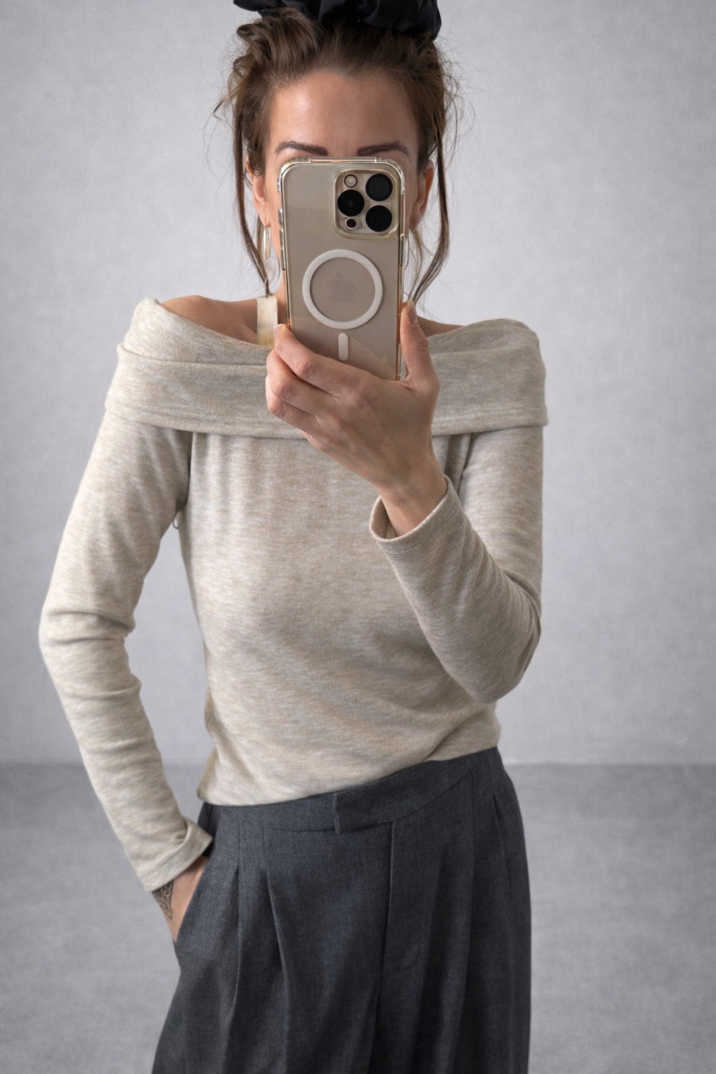 Pull épaules dénudées MARLON