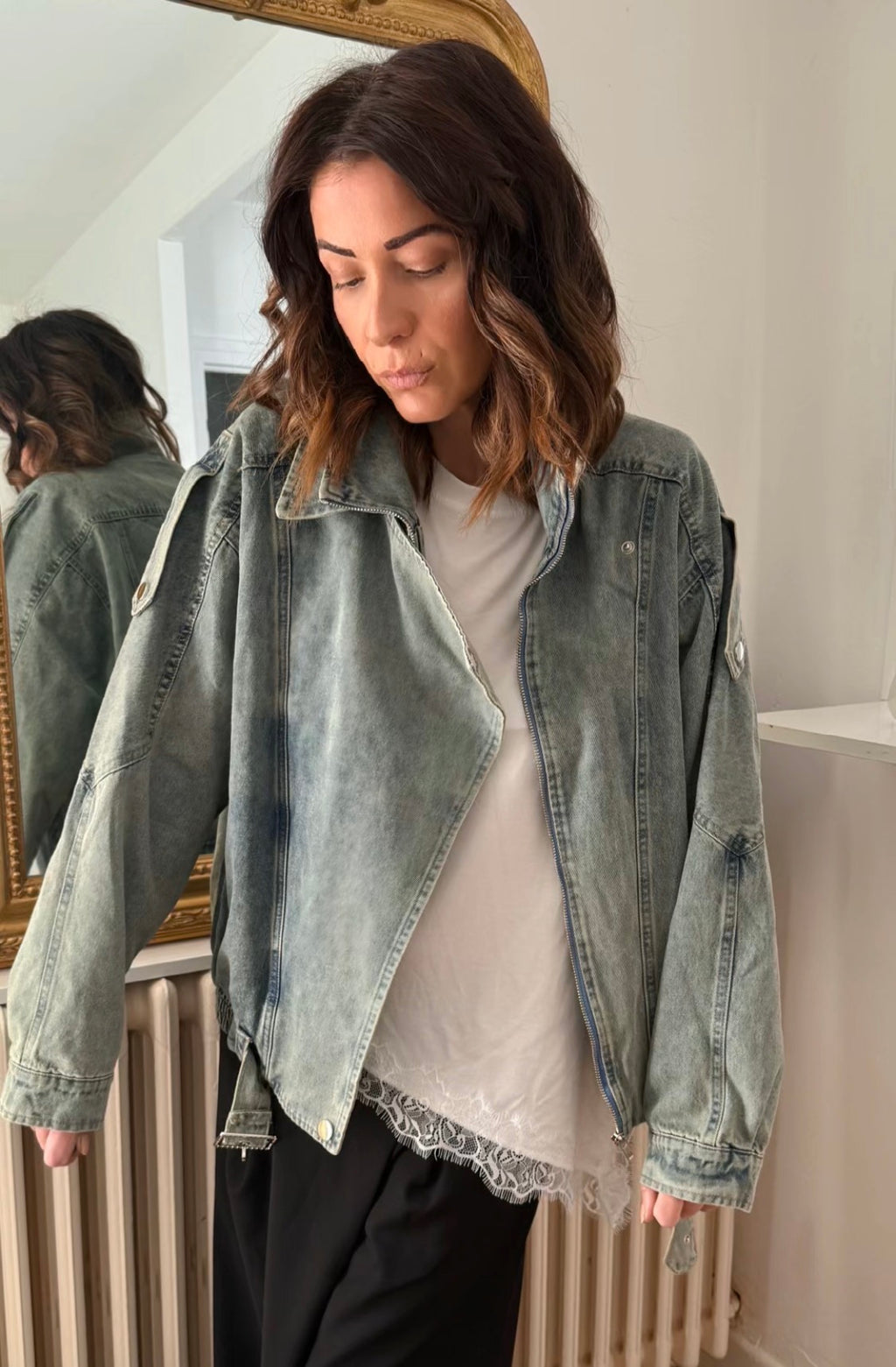 Veste en jean ANASTASIA