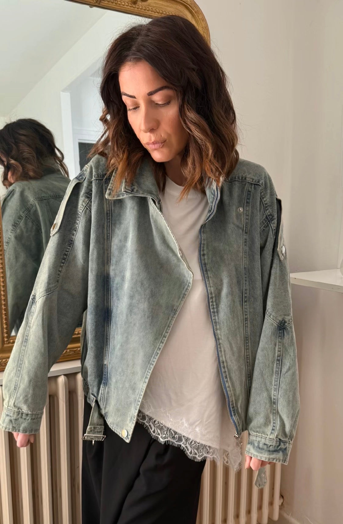 Veste en jean ANASTASIA