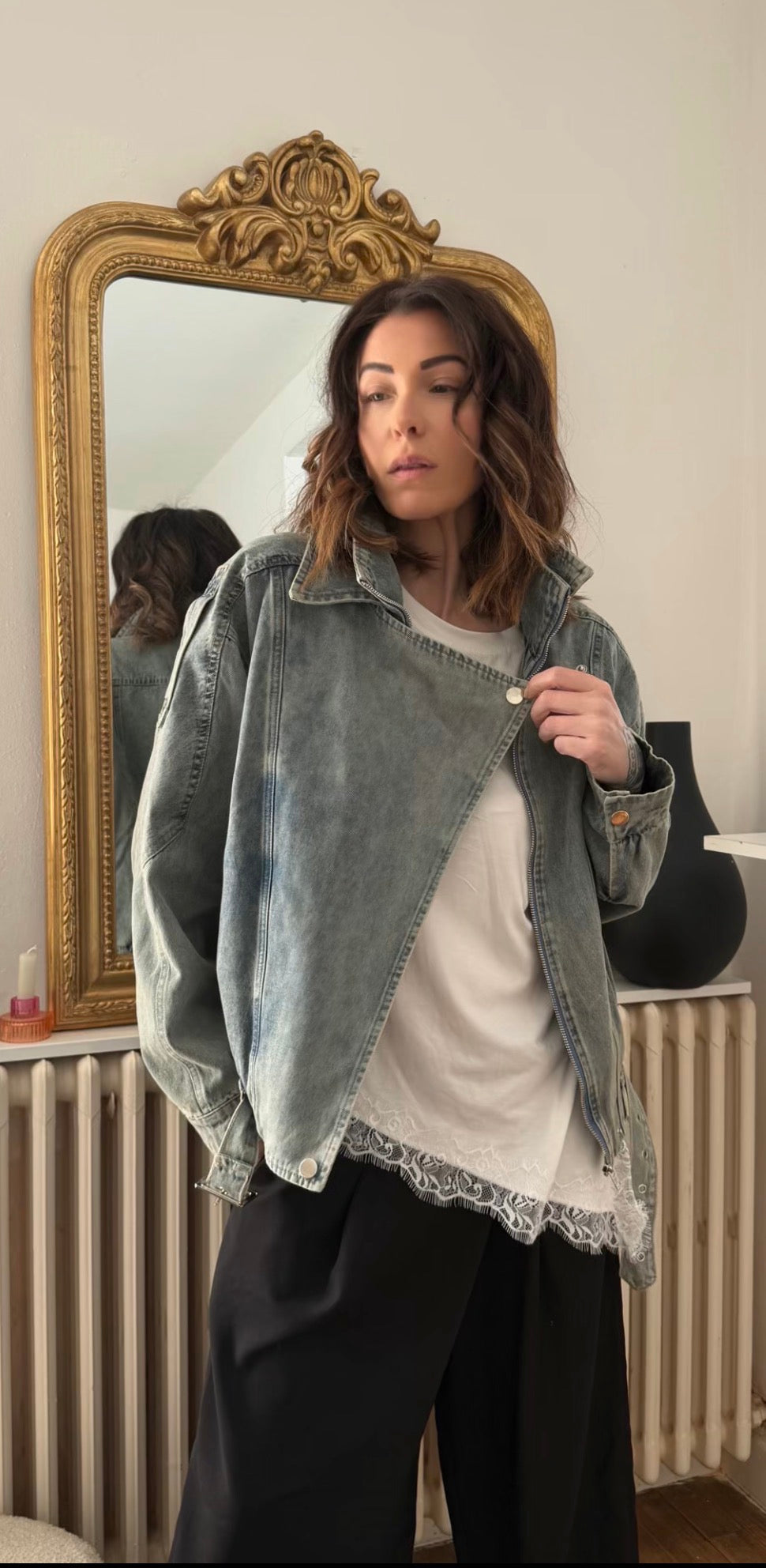 Veste en jean ANASTASIA