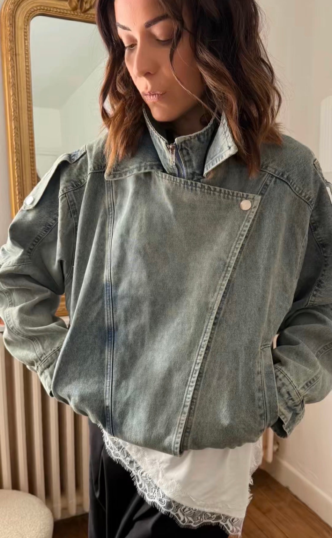 Veste en jean ANASTASIA