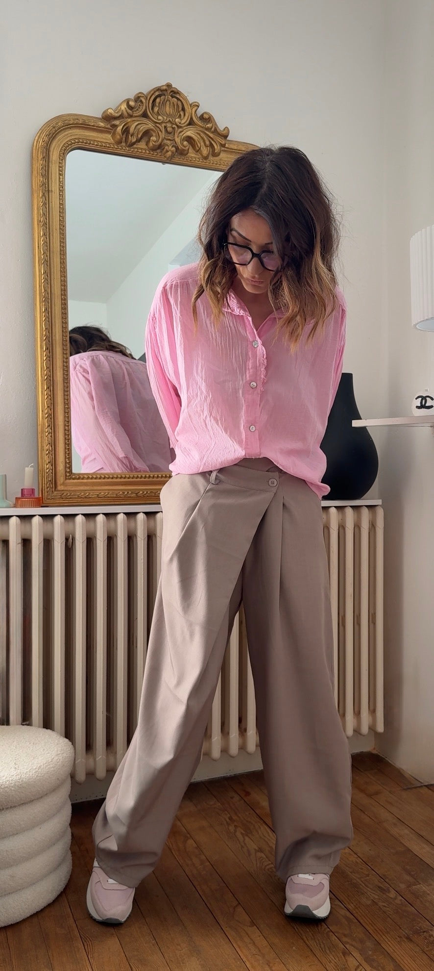Pantalon croisé GEORGES Sable