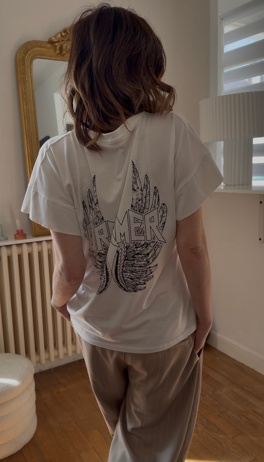 T-shirt ANGEL Beige