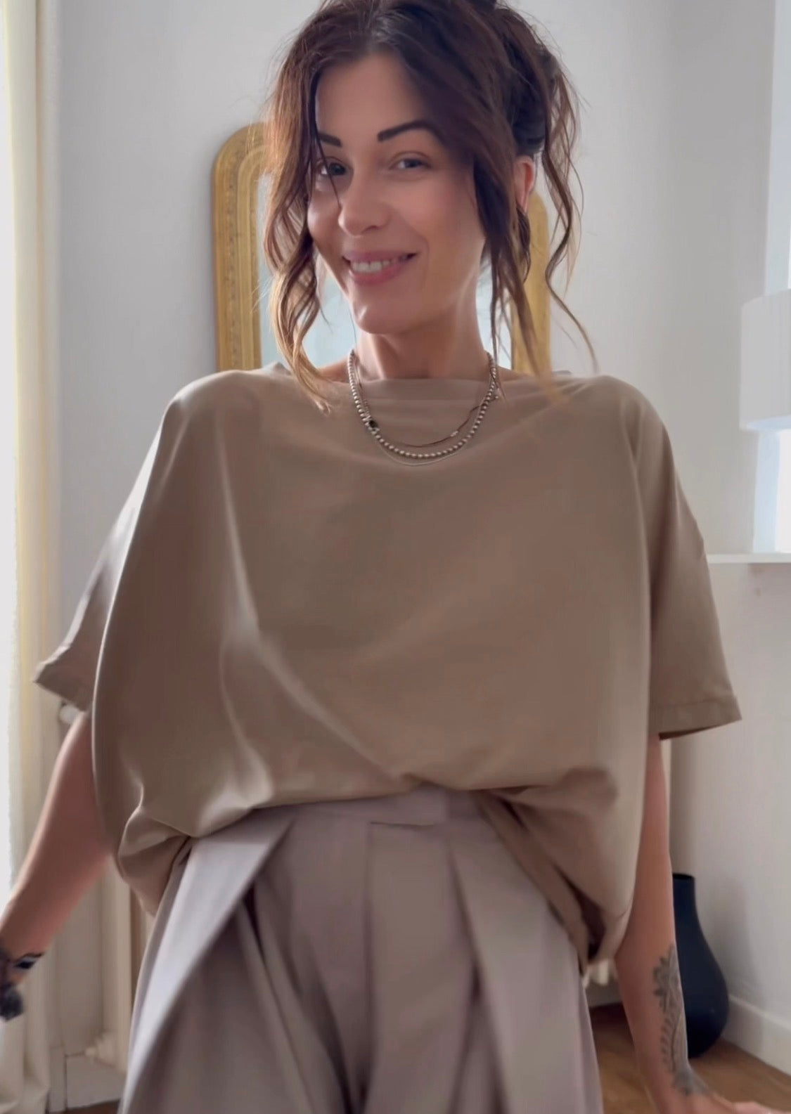 T-shirt COLINE Sable