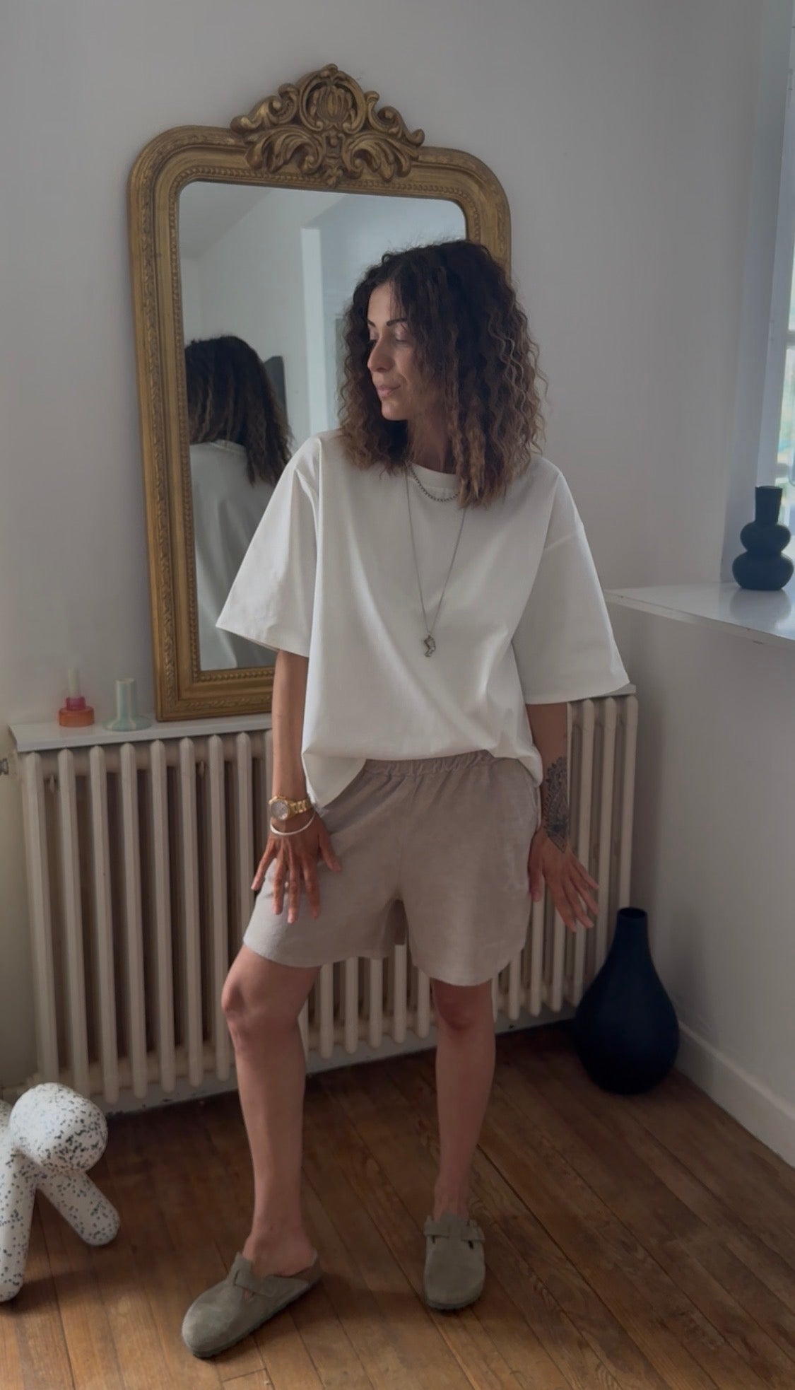T-shirt Oversize BEN blanc
