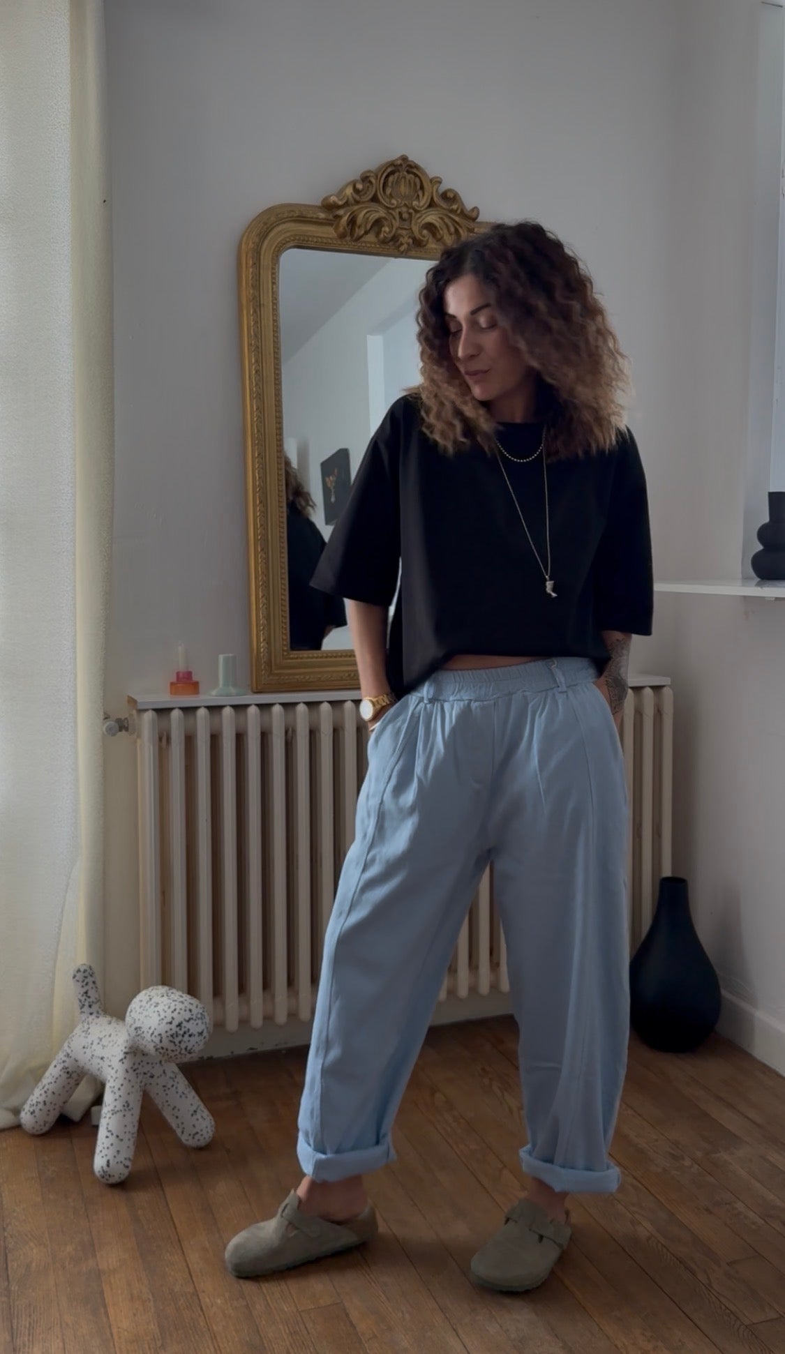 T-shirt Oversize BEN Noir