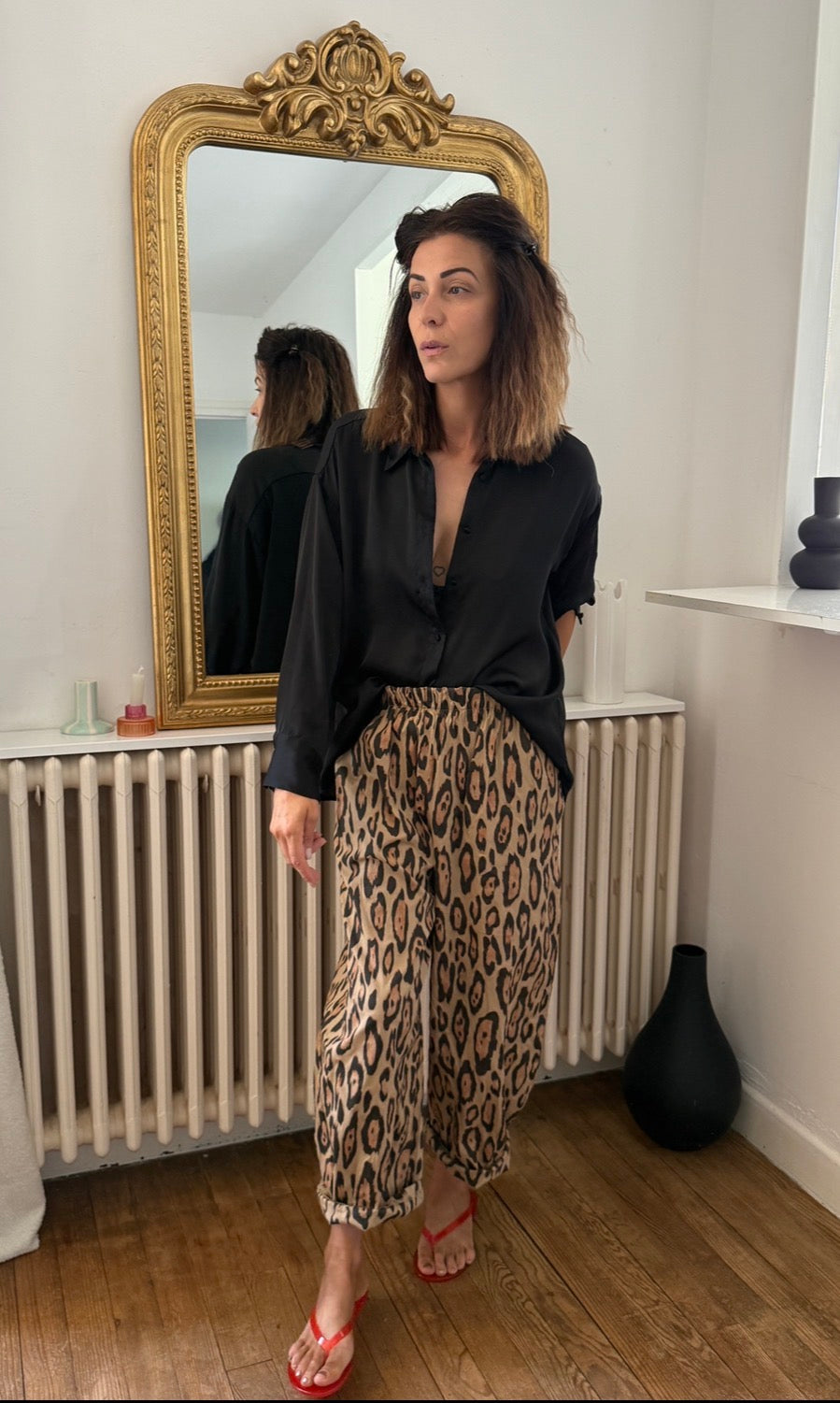 Pantalon Léopard