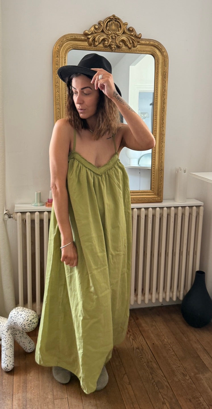 Robe AVA Vert Pomme