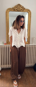 Pantalon Satin