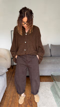 Pantalon léonard Chocolat