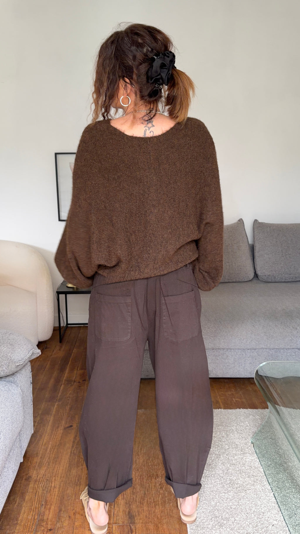 Pantalon léonard Chocolat