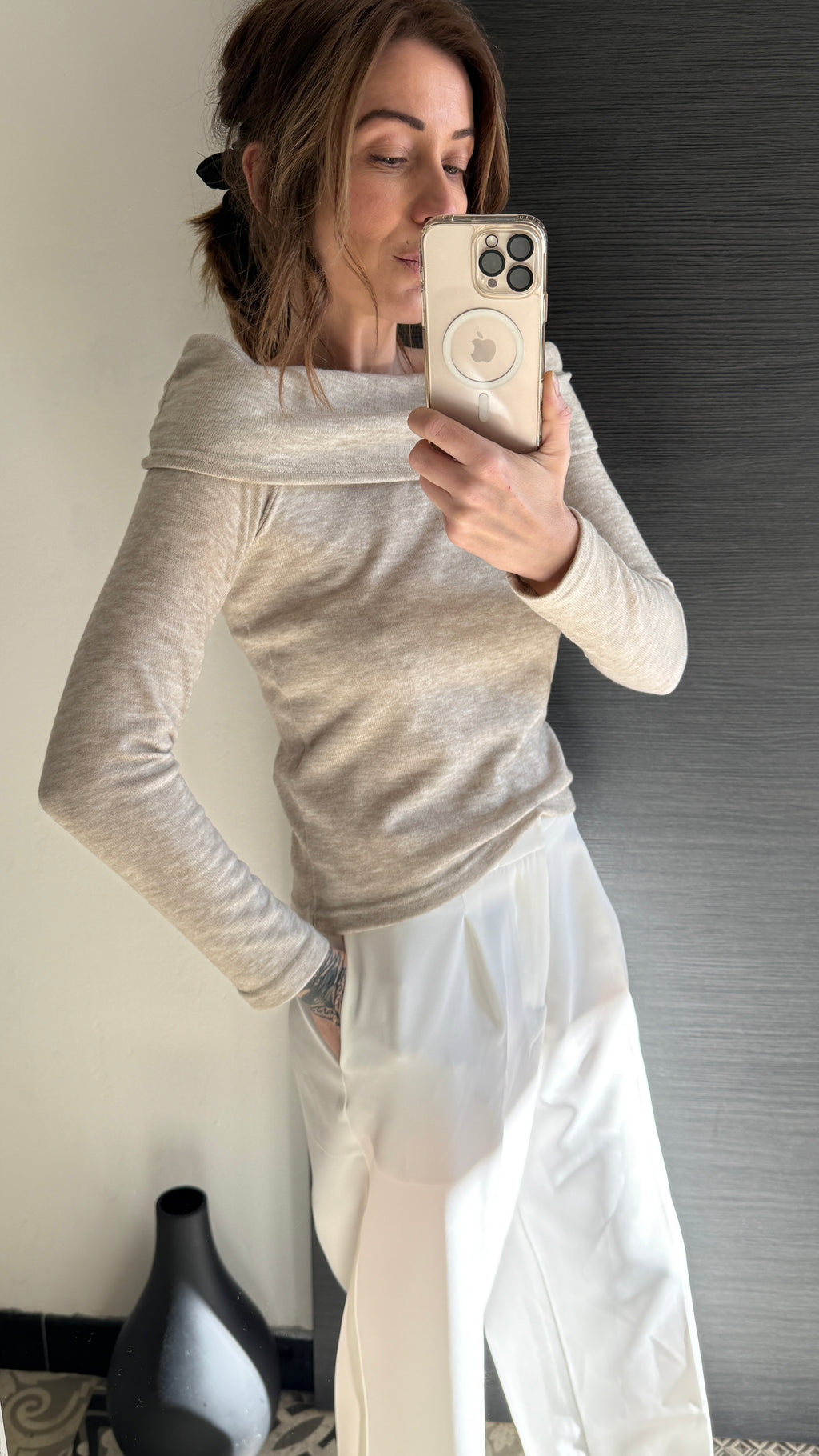 Pull épaules dénudées MARLON