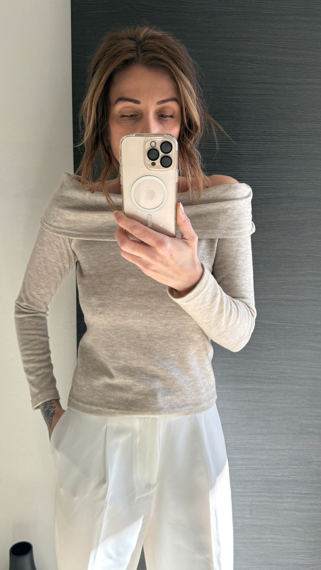 Pull épaules dénudées MARLON