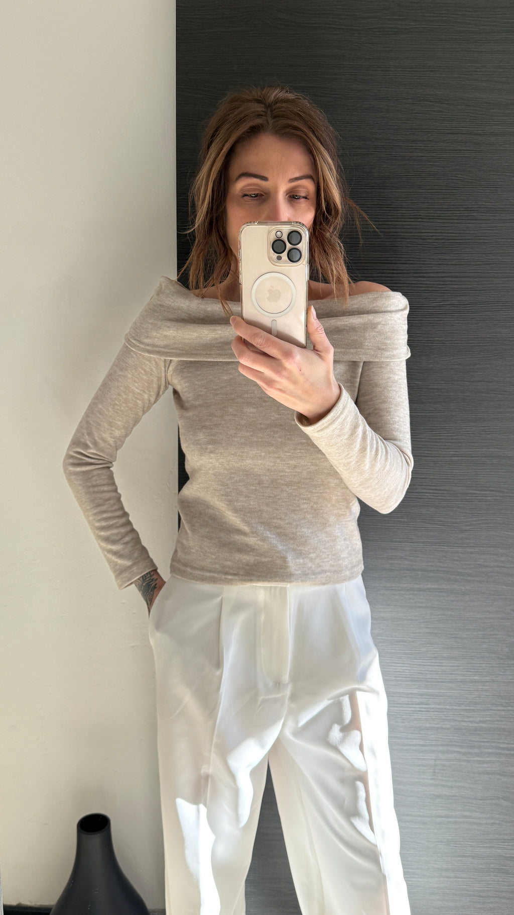 Pull épaules dénudées MARLON