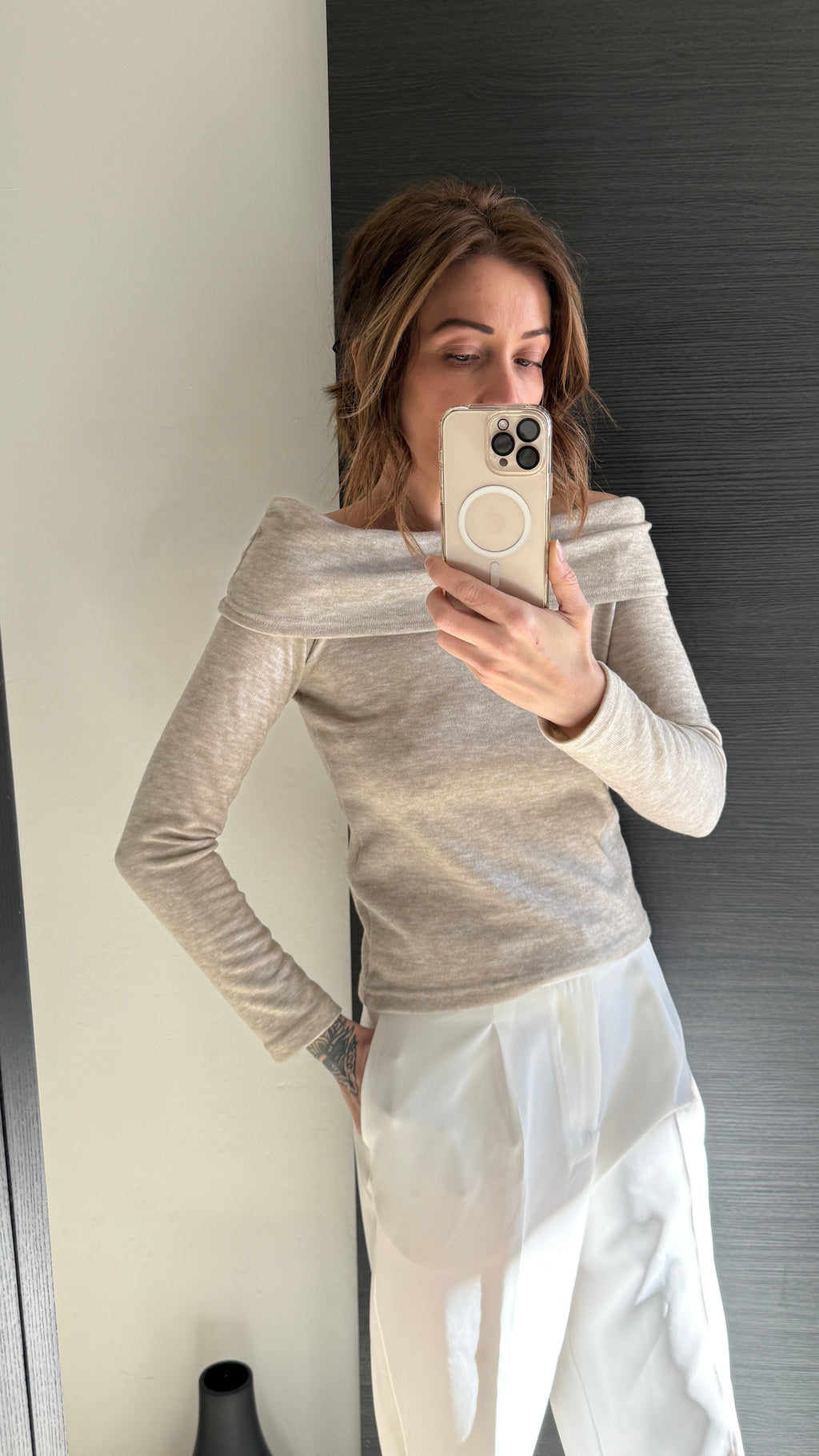 Pull épaules dénudées MARLON